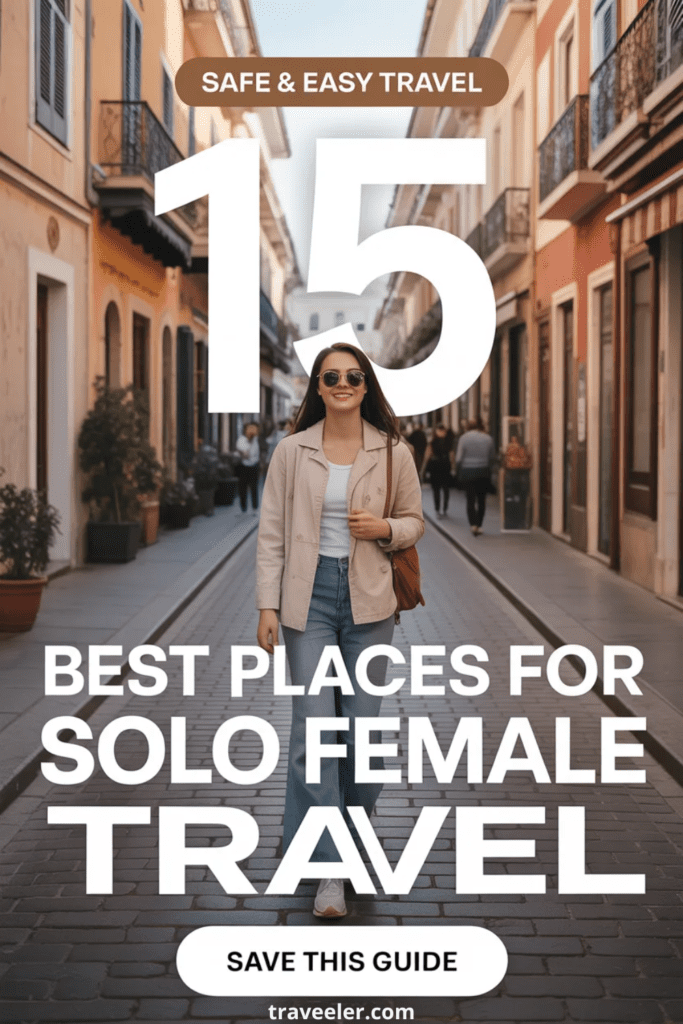 15 Best Places for Solo Female Travel (Safe, Stunning & Easy to Explore)