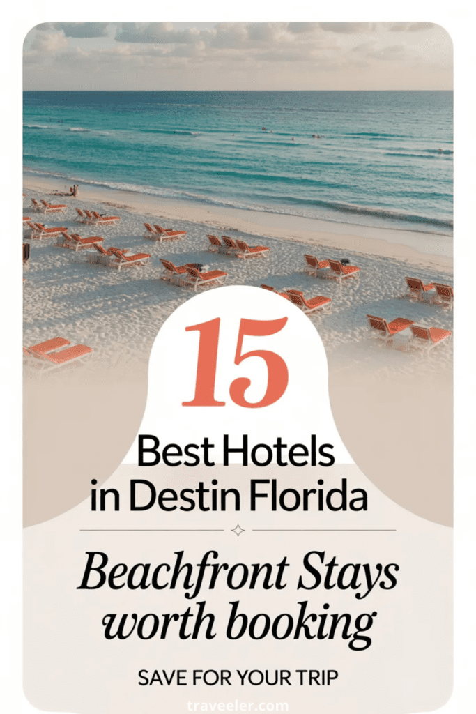 15 Best Hotels in Destin Florida (Beachfront Stays You'll Want to Book ASAP)