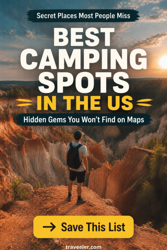 Best Camping Spots In The US That Don't Feel Real (Hidden Gems You'll Love)