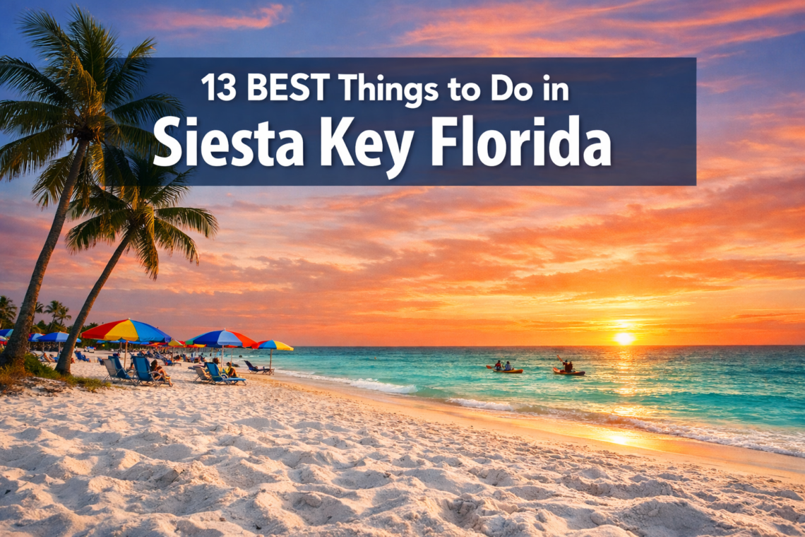 13 BEST Things to Do in Siesta Key Florida (Beaches, Sunsets & Hidden Gems)