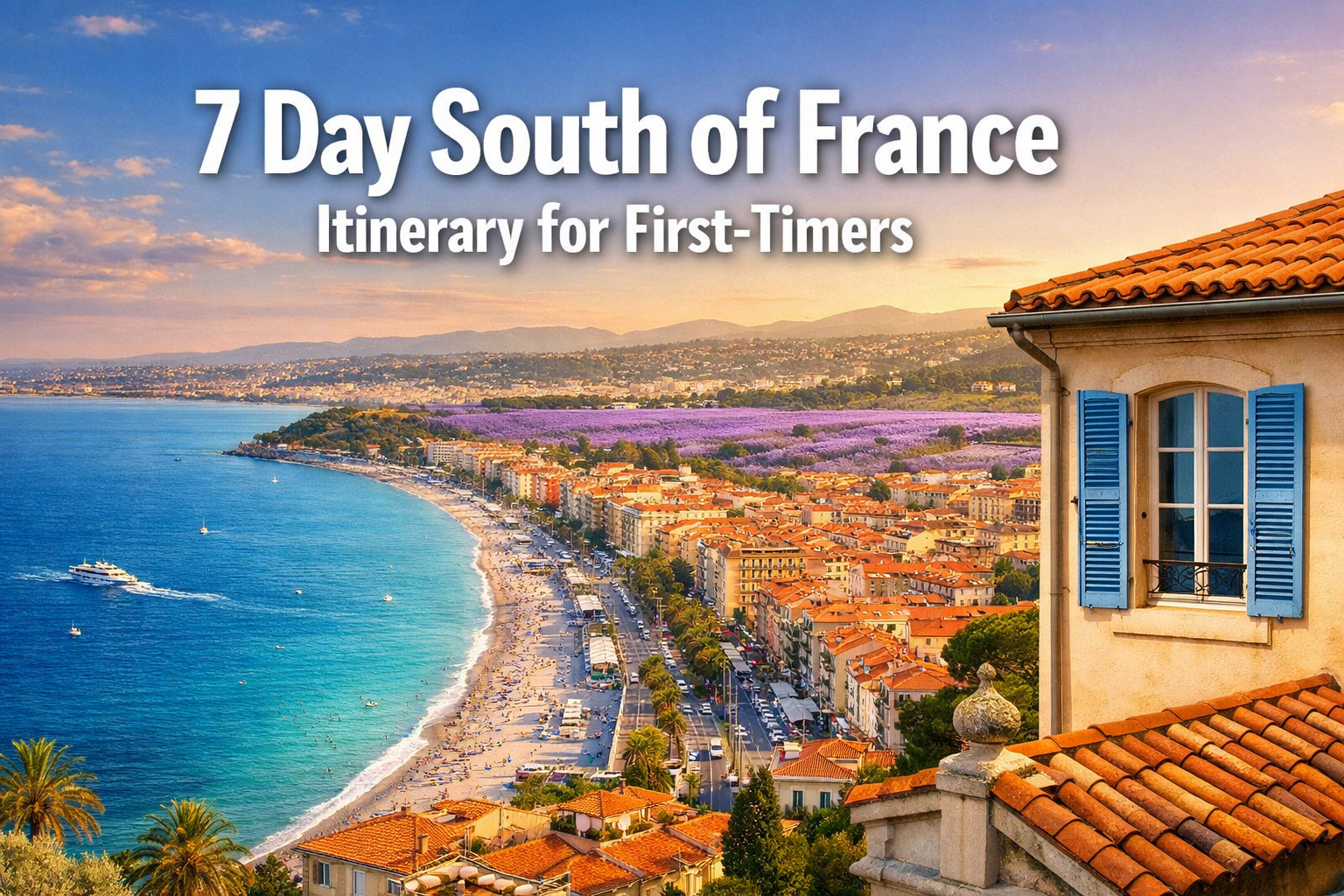 7 Day South of France Itinerary for First-Timers (Exactly What to See & Do)