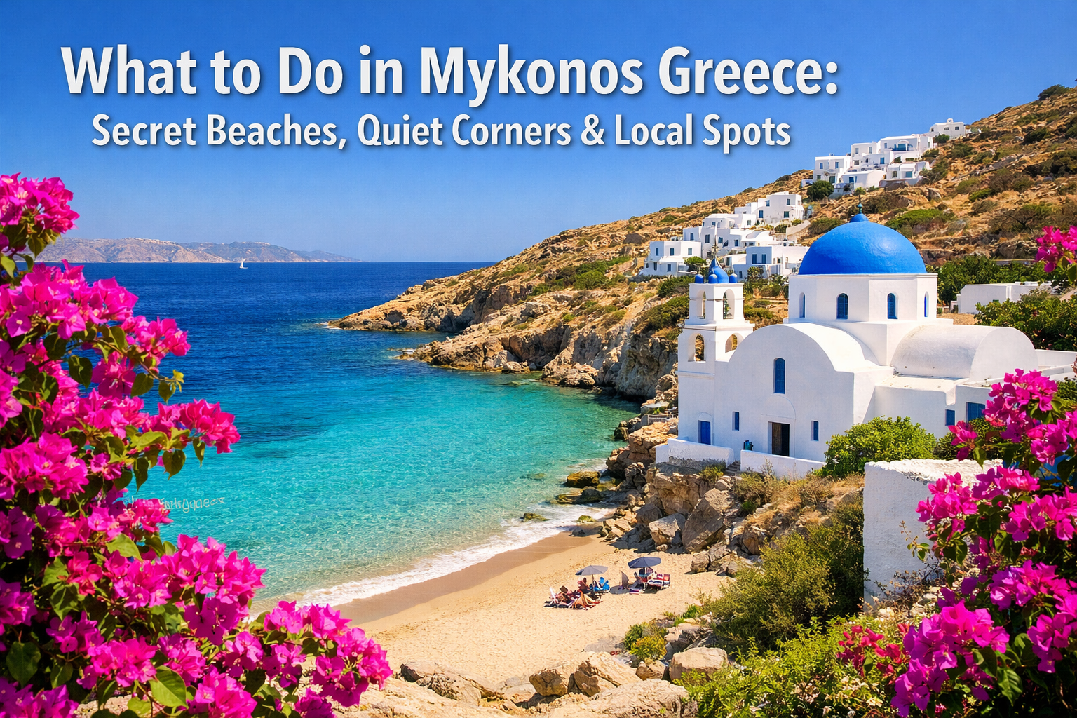 What to Do in Mykonos Greece: Secret Beaches, Quiet Corners & Local Spots