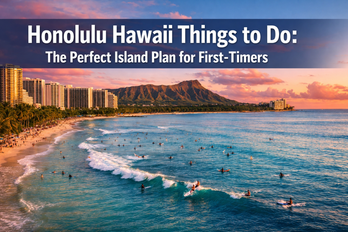 Honolulu Hawaii Things to Do for First-Time Visitors (The Perfect Island Plan)