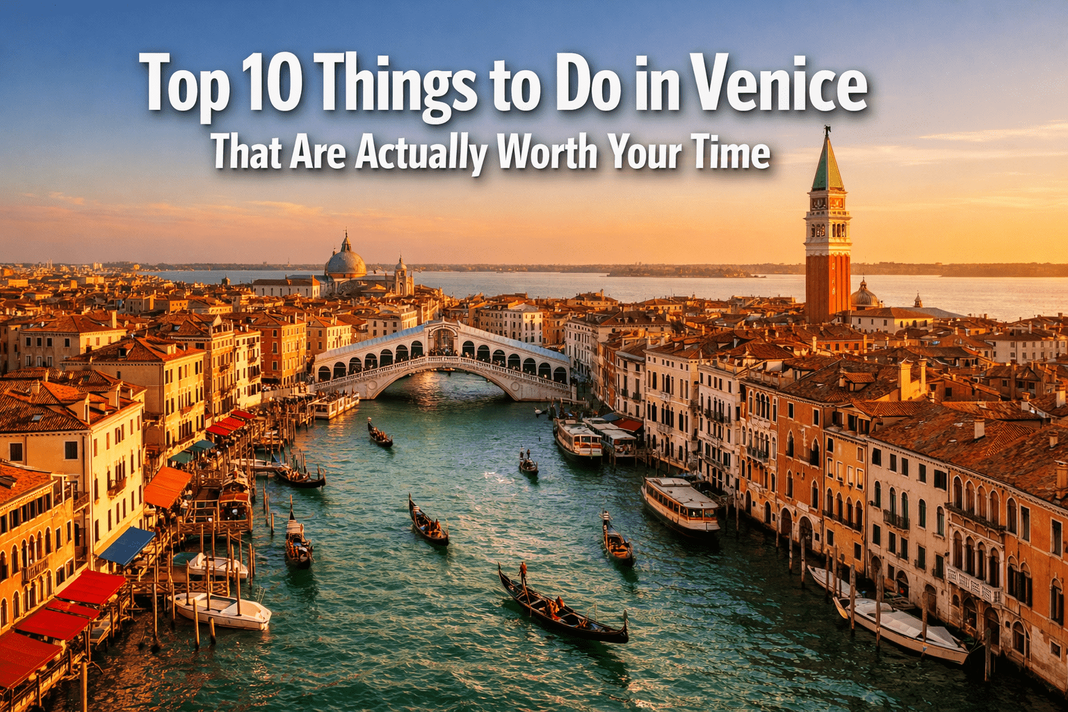 Top 10 Things to Do in Venice That Are Actually Worth Your Time (Skip the Tourist Traps)