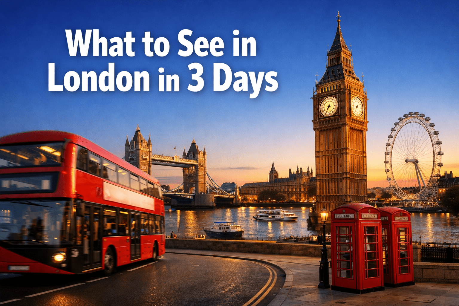 What to See in London in 3 Days (The Perfect First-Time Itinerary)