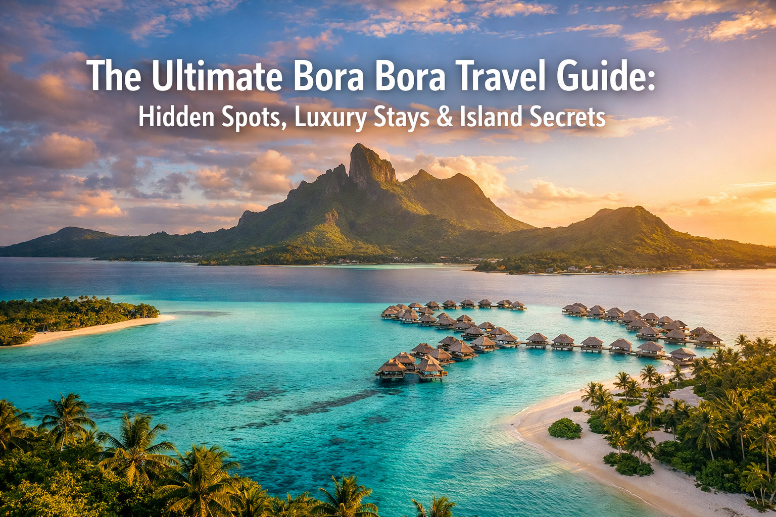 The Ultimate Bora Bora Travel Guide: Hidden Spots, Luxury Stays & Island Secrets