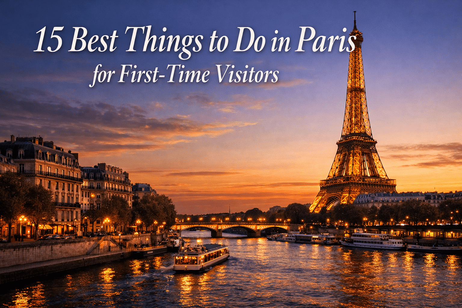 15 Best Things to Do in Paris for First-Time Visitors (Don't Miss These!)