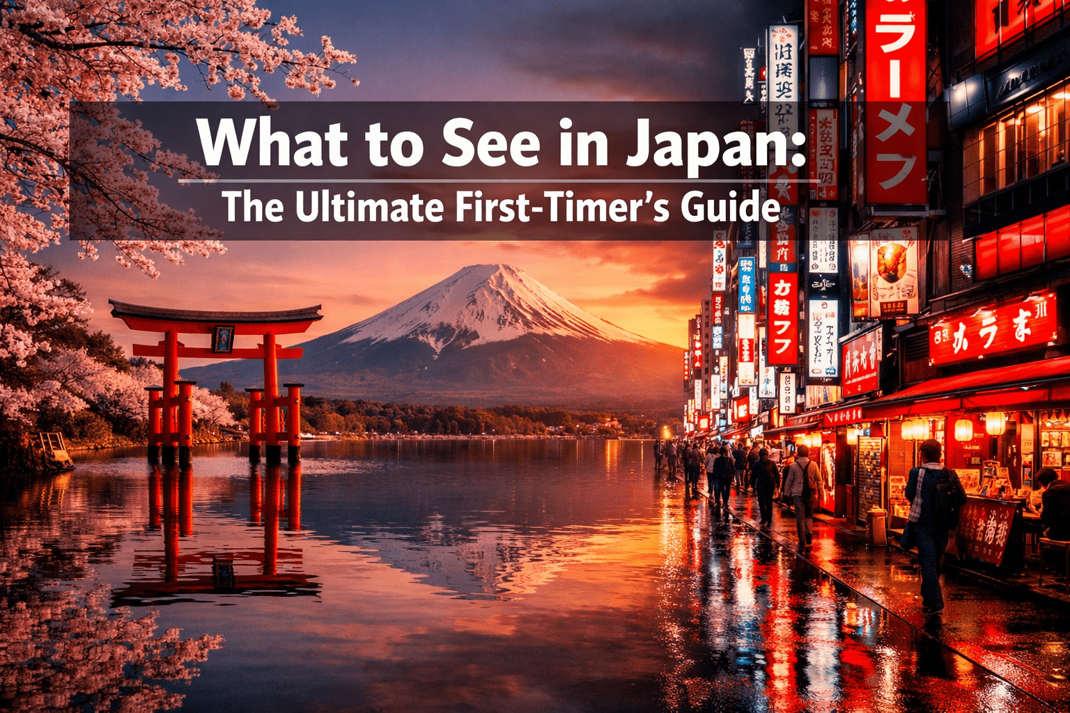 What to See in Japan for First-Time Visitors: The Ultimate Starter List