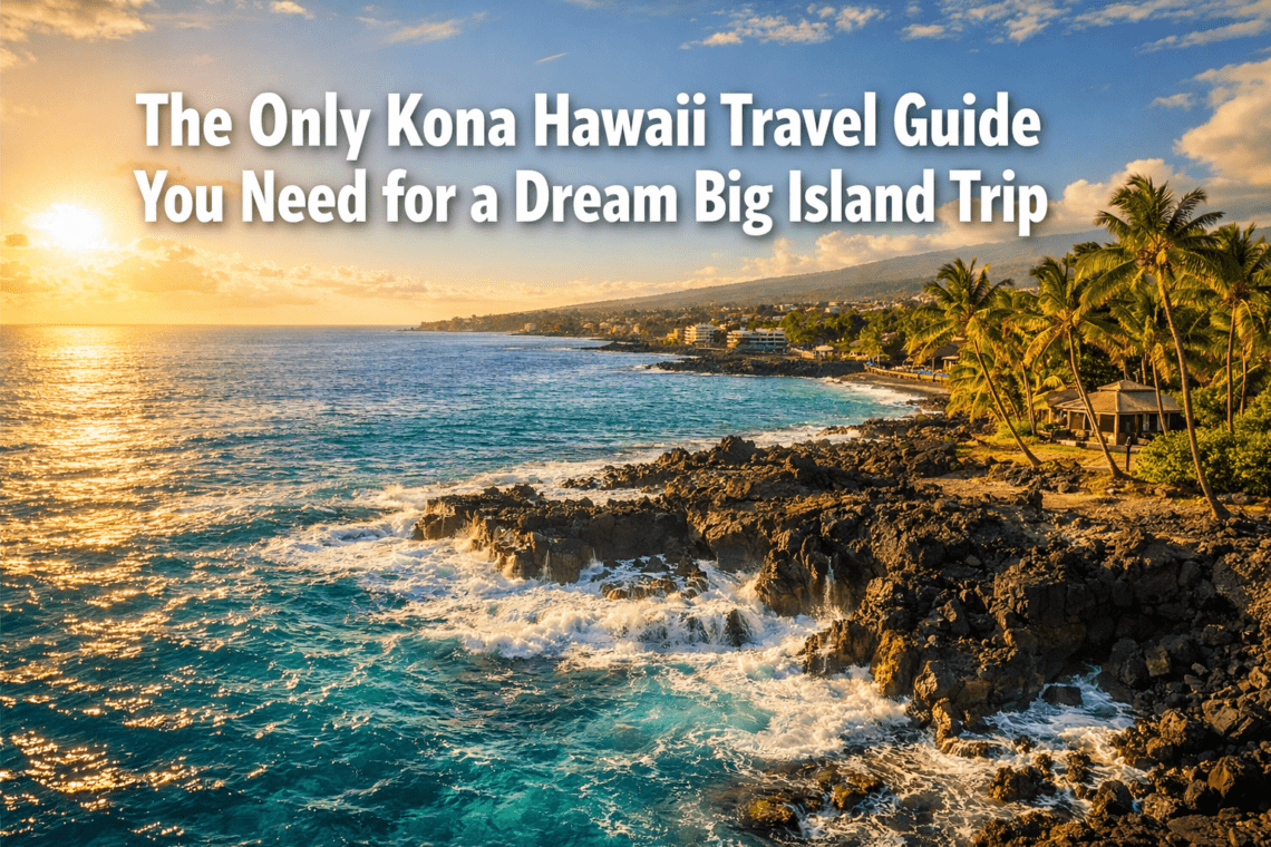 The Only Kona Hawaii Travel Guide You Need for a Dream Big Island Trip