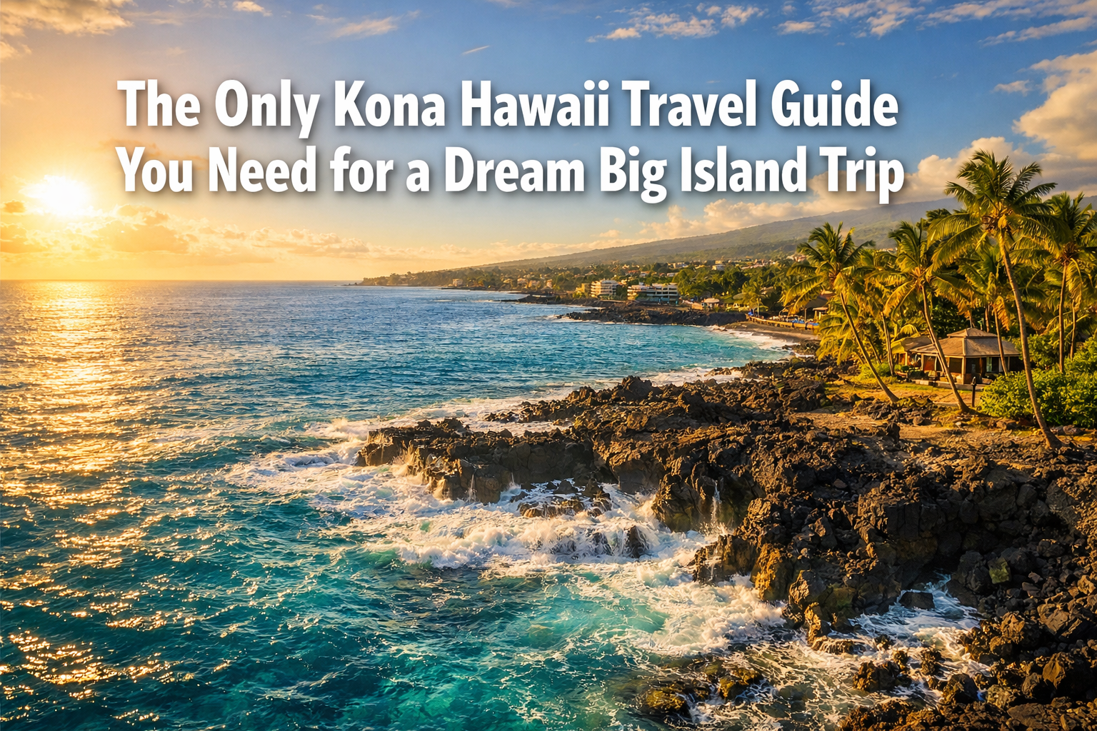 The Only Kona Hawaii Travel Guide You Need for a Dream Big Island Trip