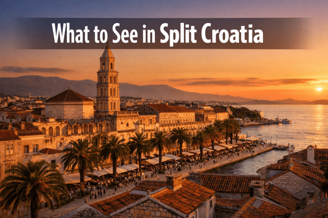 What to See in Split Croatia for Stunning Views, Beaches & Old Town Magic