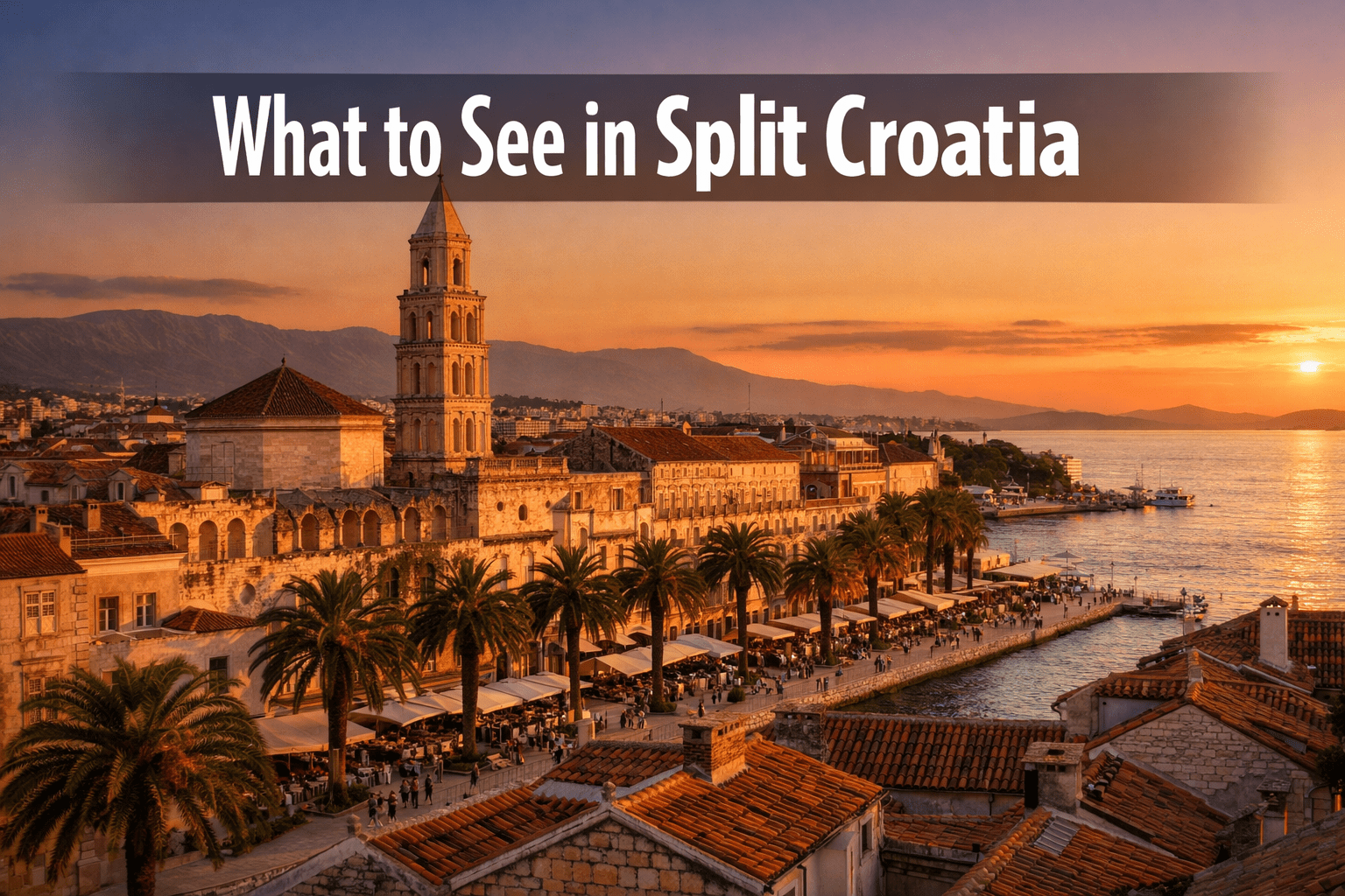 What to See in Split Croatia for Stunning Views, Beaches & Old Town Magic