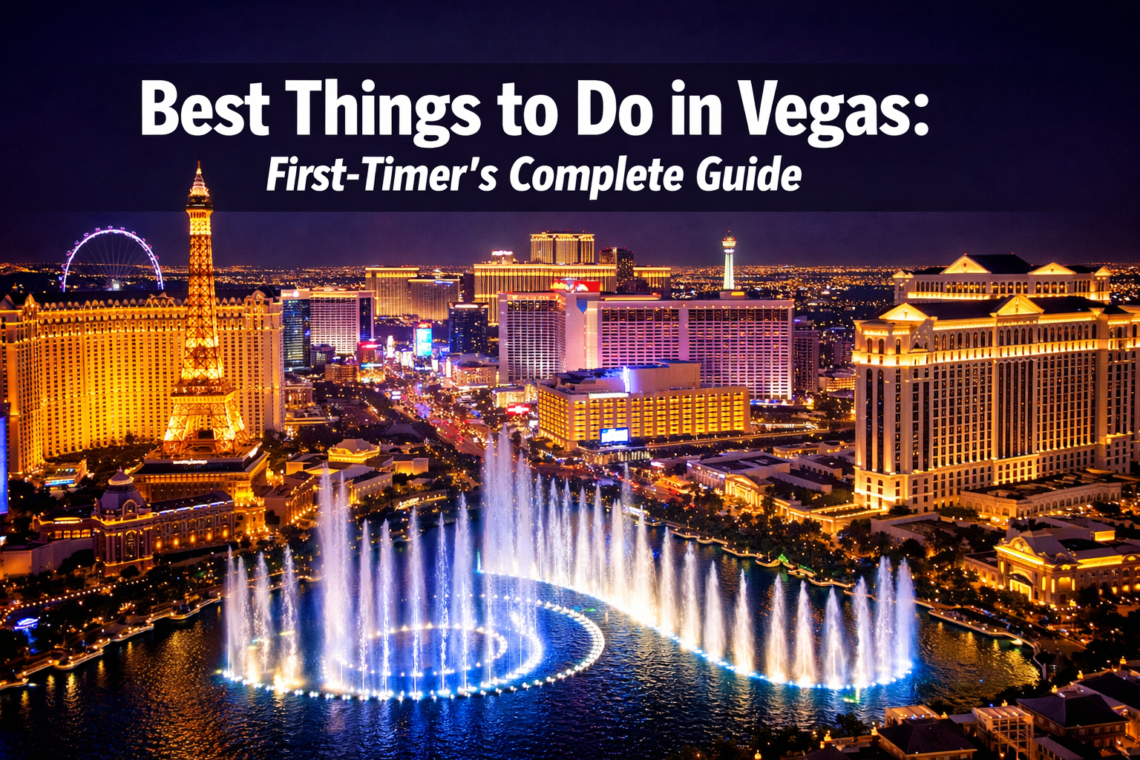 15 Best Things to Do in Vegas for First-Time Visitors Who Want the Full Experience