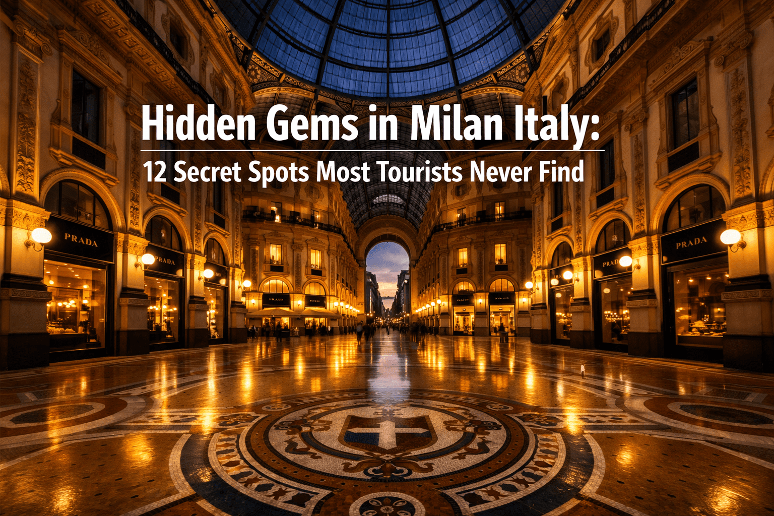 Hidden Gems in Milan Italy: 12 Secret Spots Most Tourists Never Find