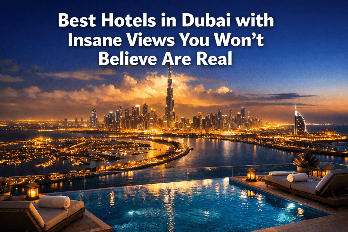 Best Hotels in Dubai with Insane Views You Won't Believe Are Real