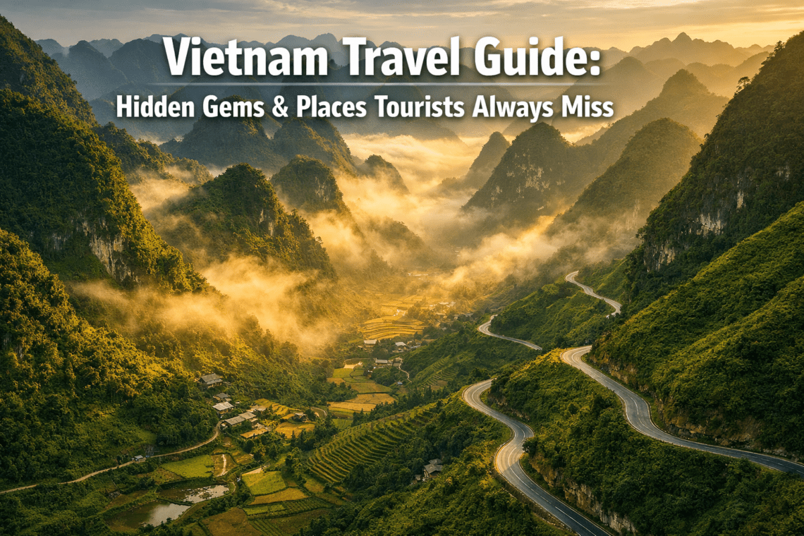 Vietnam Travel Guide: Hidden Gems & Places Tourists Always Miss