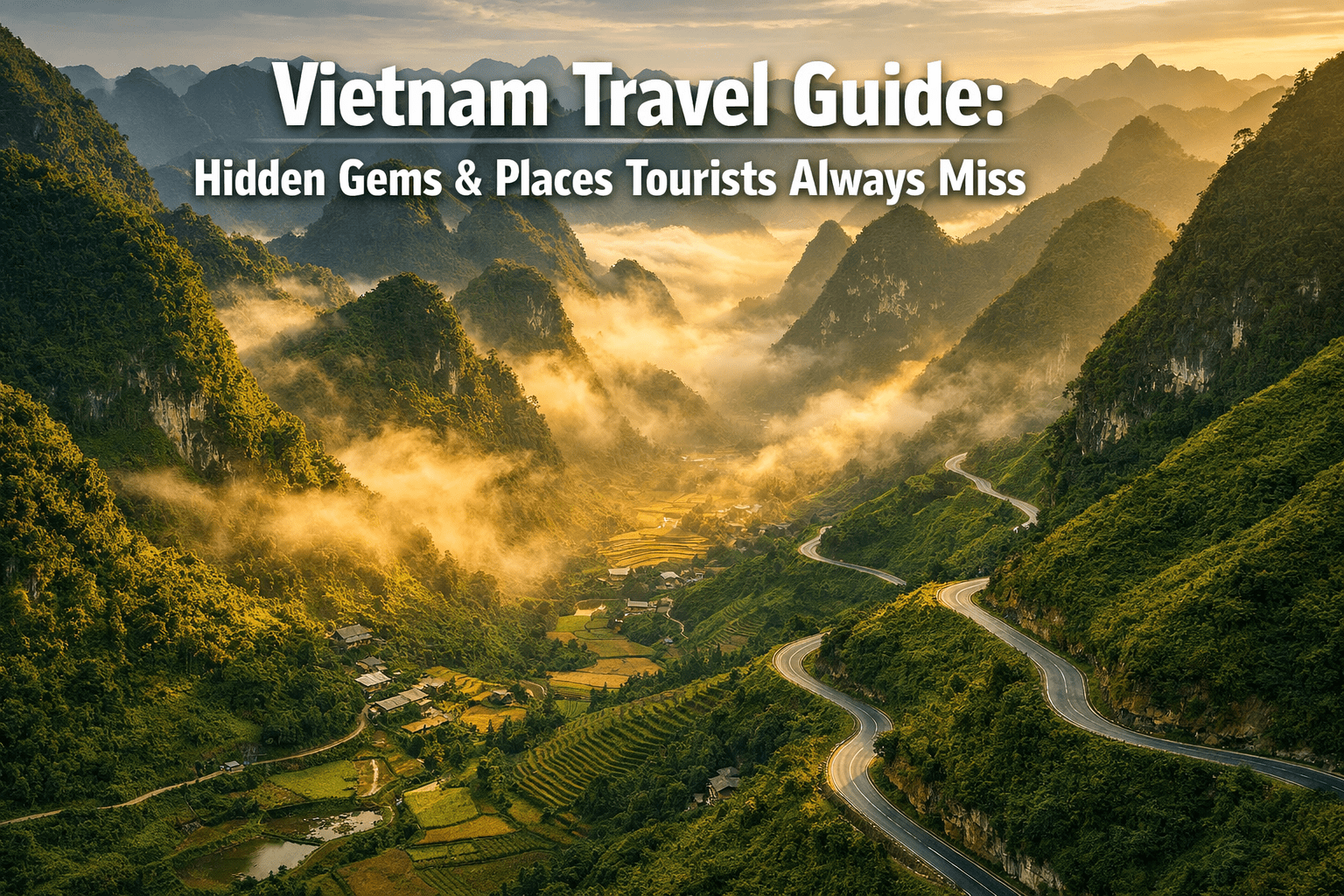 Vietnam Travel Guide: Hidden Gems & Places Tourists Always Miss