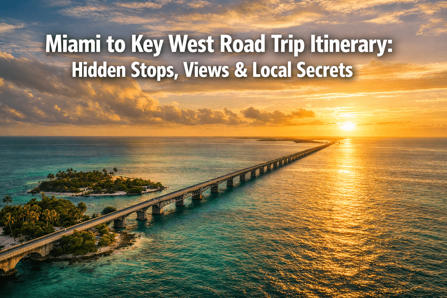 Miami to Key West Road Trip Itinerary: Hidden Stops, Views & Local Secrets