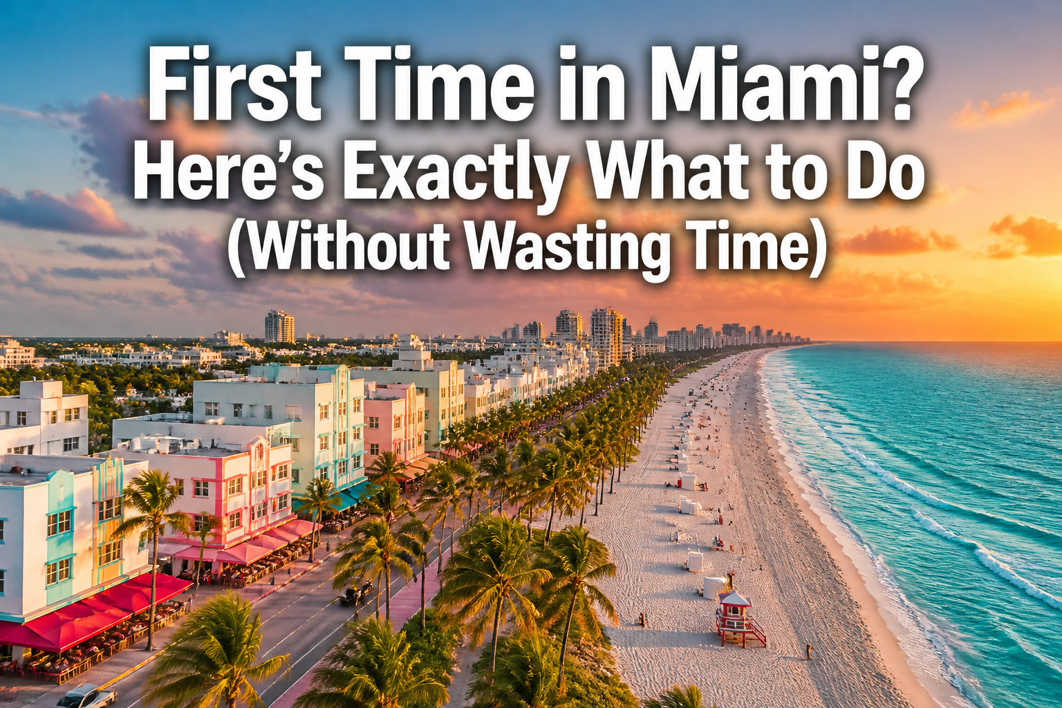 First Time in Miami? Here's Exactly What to Do (Without Wasting Time)