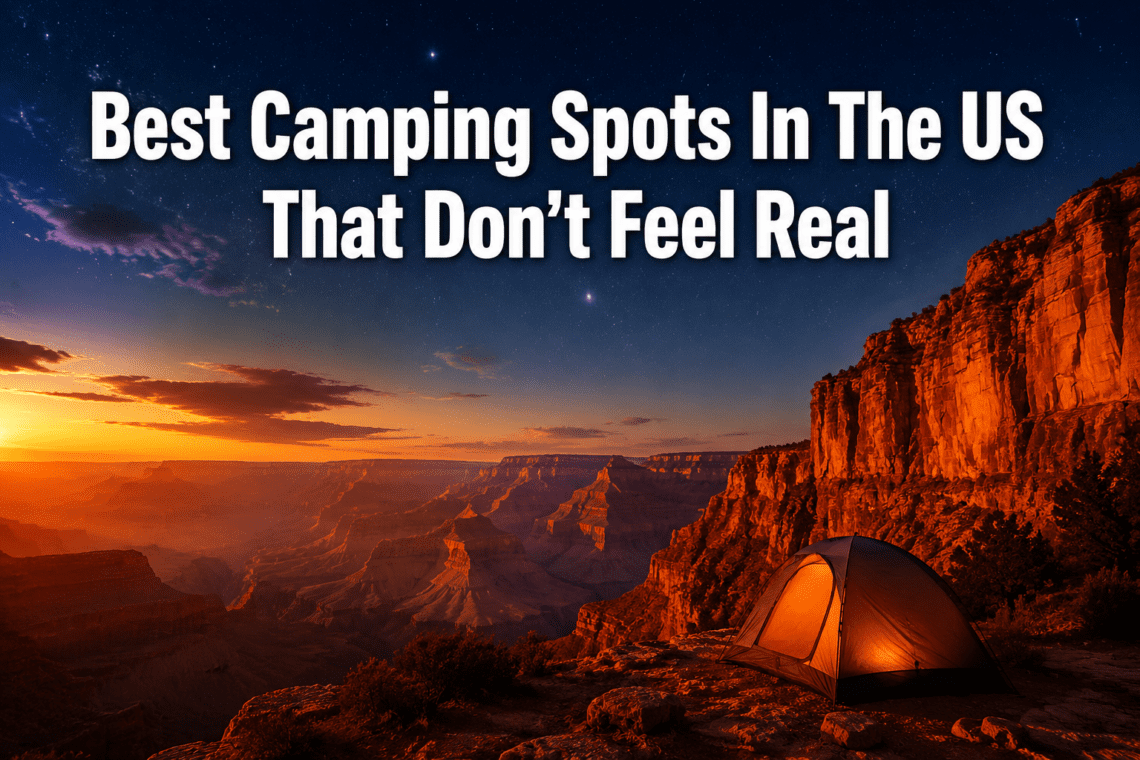 Best Camping Spots In The US That Don't Feel Real (Hidden Gems You'll Love)