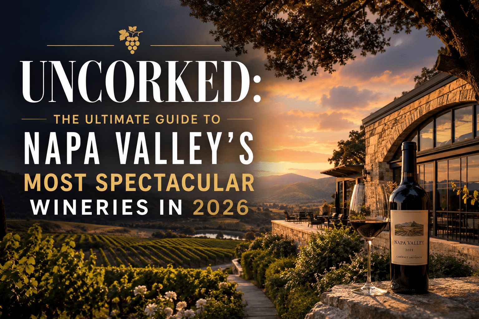 Uncorked: The Ultimate Guide to Napa Valley's Most Spectacular Wineries in 2026