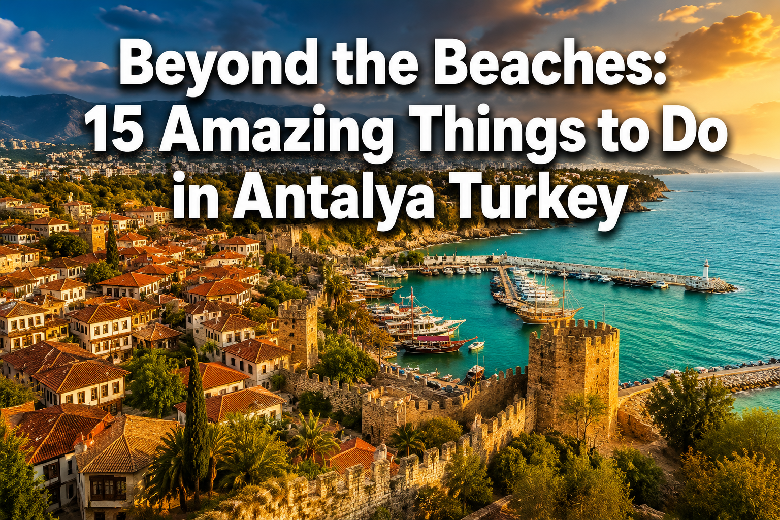 15 Amazing Things to Do in Antalya Turkey Beyond the Beaches (Hidden Gems Included)