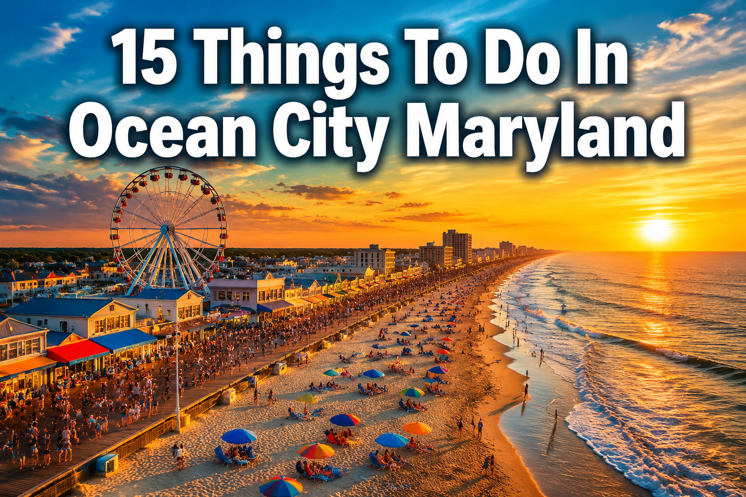 15 Things To Do In Ocean City Maryland That Feel Like a Completely Different Vacation