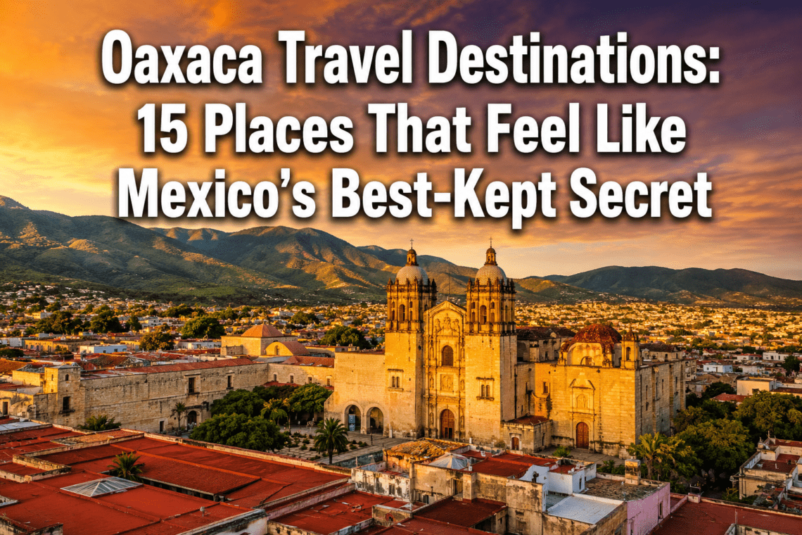 Oaxaca Travel Destinations: 15 Places That Feel Like Mexico's Best-Kept Secret