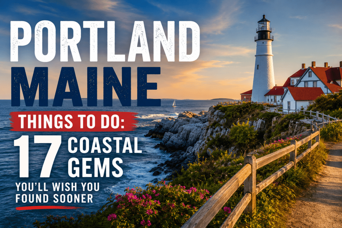 Portland Maine Things to Do: 17 Coastal Gems You'll Wish You Found Sooner