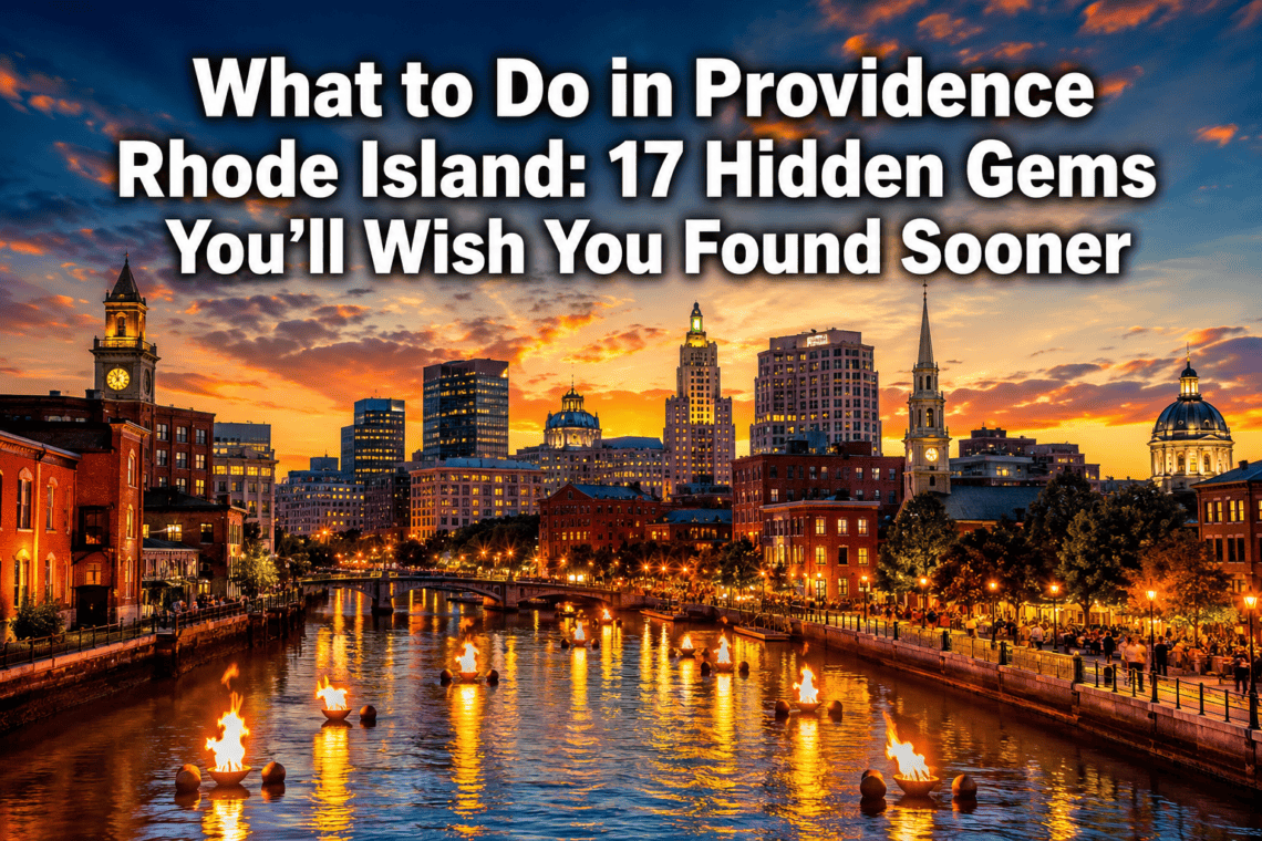 What to Do in Providence Rhode Island: 17 Hidden Gems You'll Wish You Found Sooner