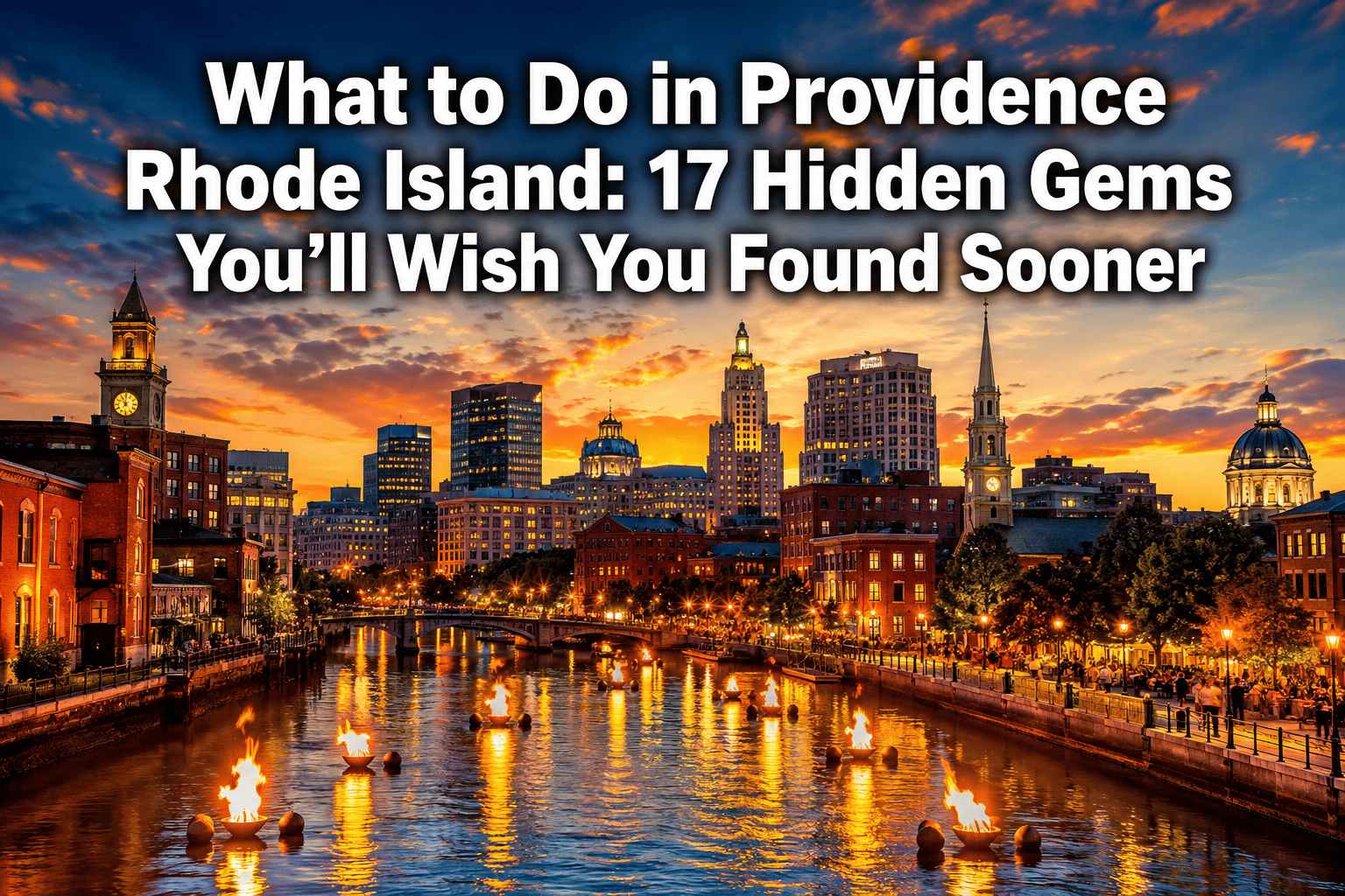 What to Do in Providence Rhode Island: 17 Hidden Gems You'll Wish You Found Sooner