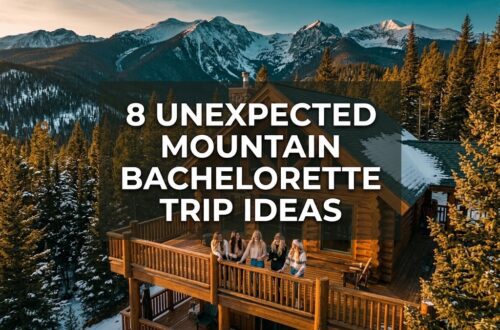 8 Unexpected Mountain Bachelorette Getaways for the Bride Who Hates Basic Trips