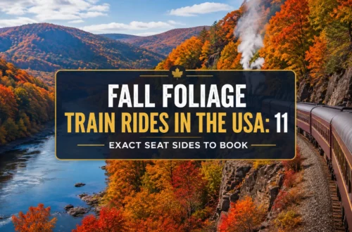 Fall Foliage Train Rides in the USA: 11 Exact Seat Sides to Book
