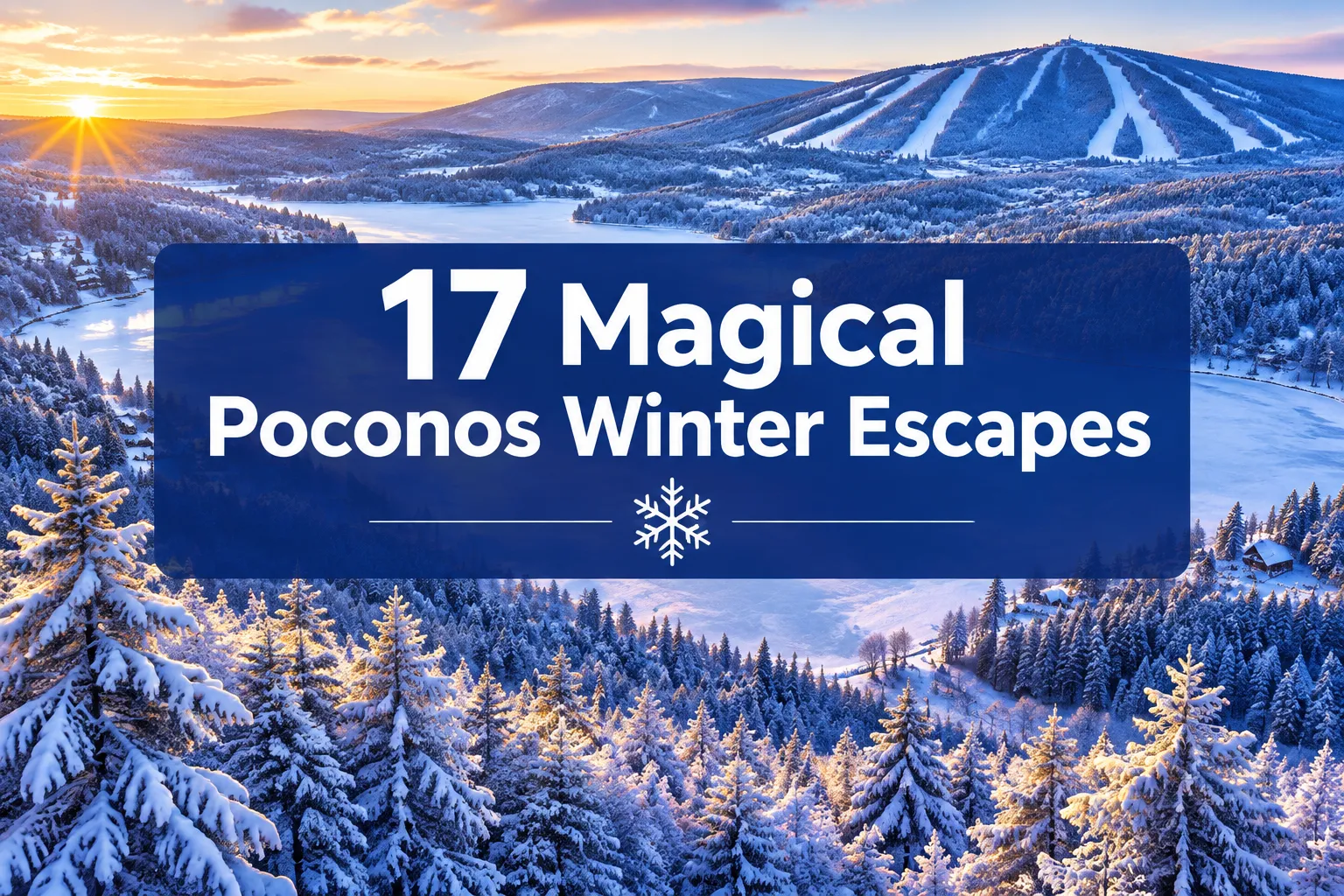 17 Magical Poconos Pennsylvania Things to Do in Winter for the Ultimate Snowy Escape