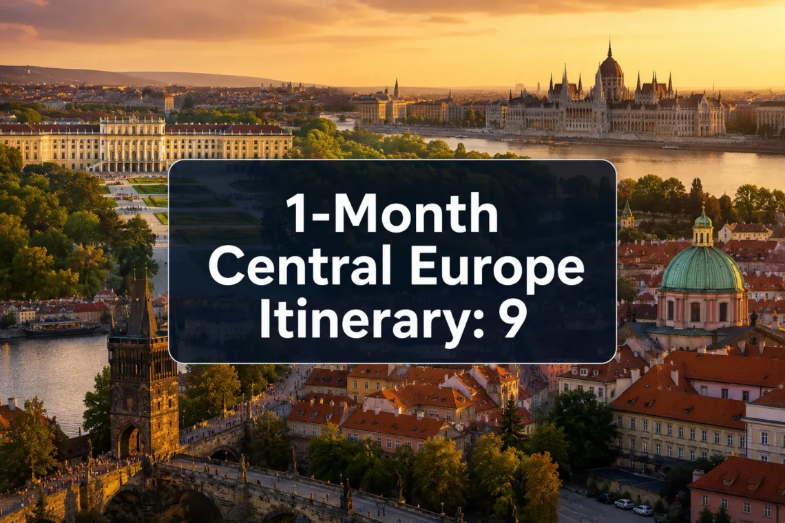 1-Month Central Europe Itinerary: 9 Unforgettable Stops for the Ultimate Trip