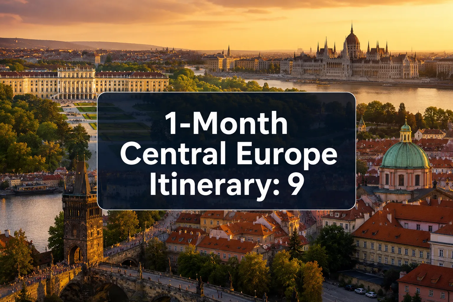 1-Month Central Europe Itinerary: 9 Unforgettable Stops for the Ultimate Trip