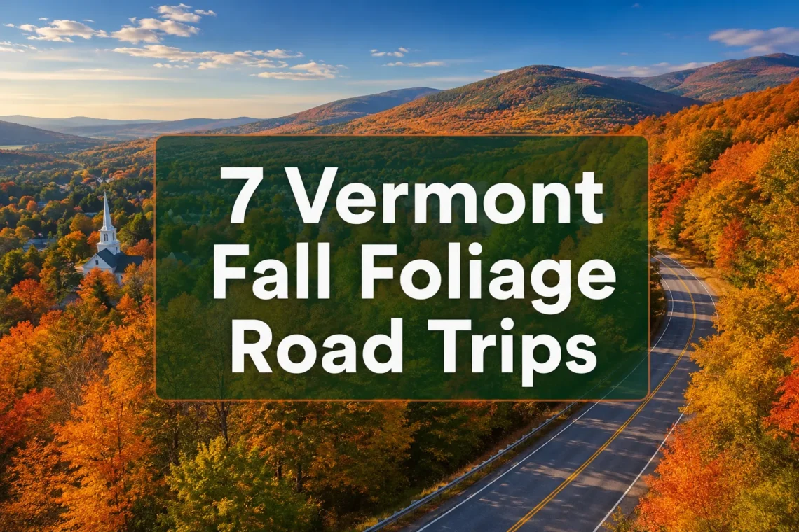 7 Breathtaking Vermont Fall Foliage Road Trips You'll Wish You Took Sooner