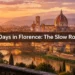 3 Day Itinerary Florence Italy: The "Slow Florence" Route I'd Choose Every Time