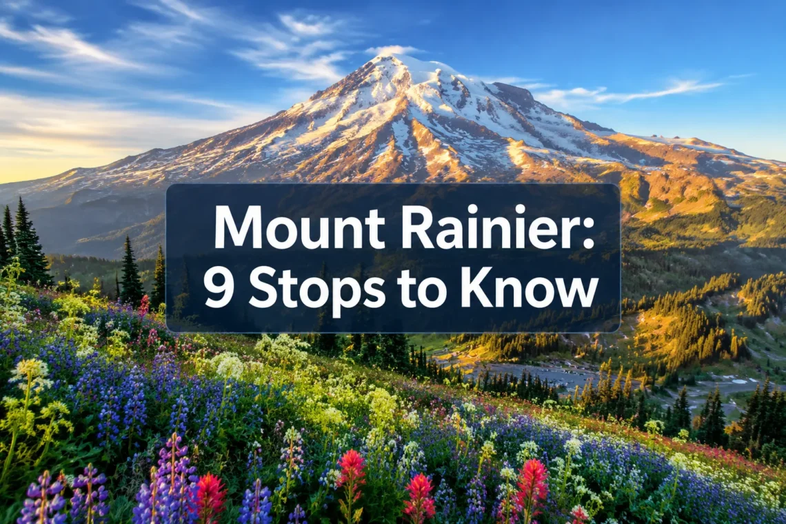 Mount Rainier National Park Itinerary: 9 Stops I'd Never Skip on a First Trip
