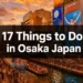 17 Things to Do in Osaka Japan That Are Actually Worth Your Time