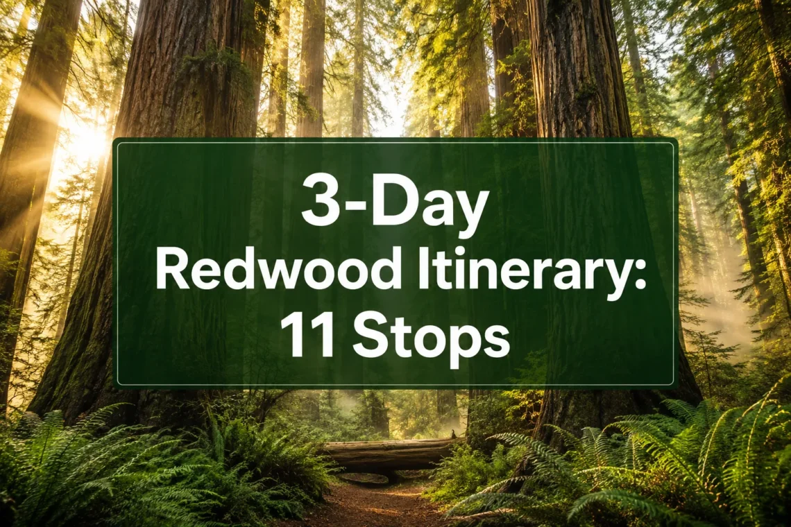 3-Day Redwood National Park Itinerary: 11 Stops You'll Regret Skipping