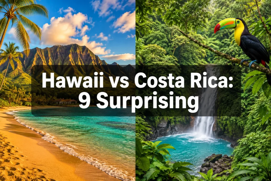 Hawaii vs Costa Rica: 9 Surprising Differences That Will Decide Your Trip