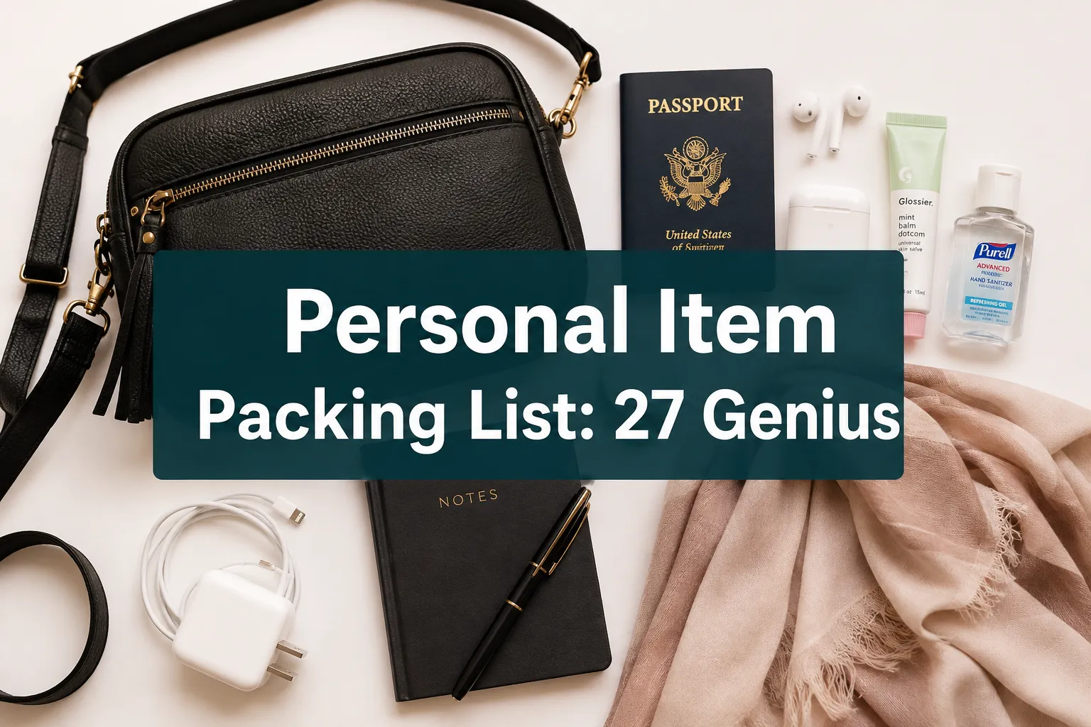 Personal Item Packing List: 27 Genius Items That Make One Small Bag Feel Huge