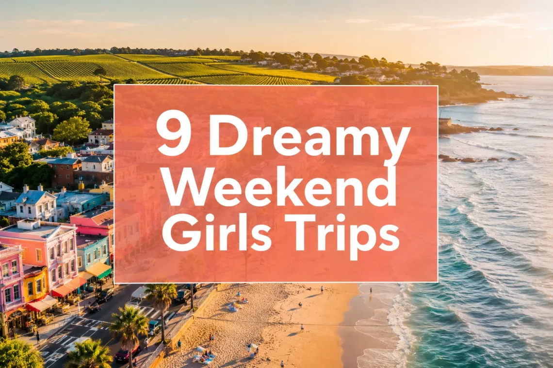 9 Dreamy Weekend Girls Trips on the East Coast for Wine, Beaches & Cute Towns