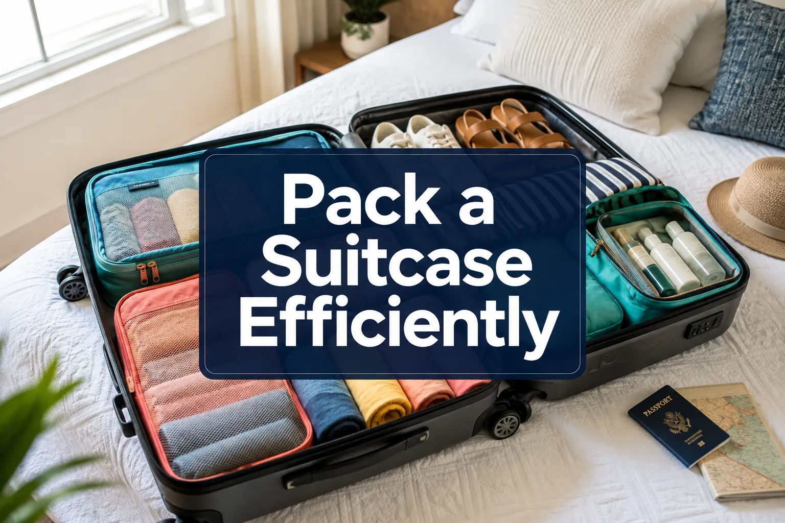 How to Pack a Suitcase Efficiently: The 20-Minute Method That Fits Way More