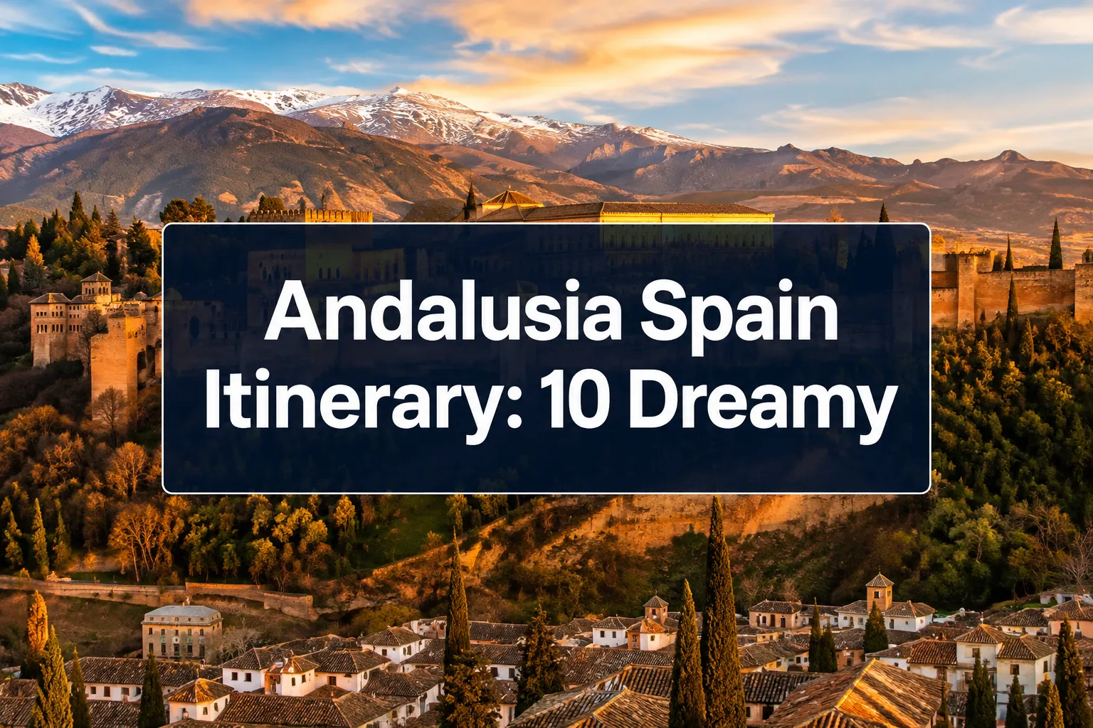 Andalusia Spain Itinerary: 10 Dreamy Stops Most Travelers Miss