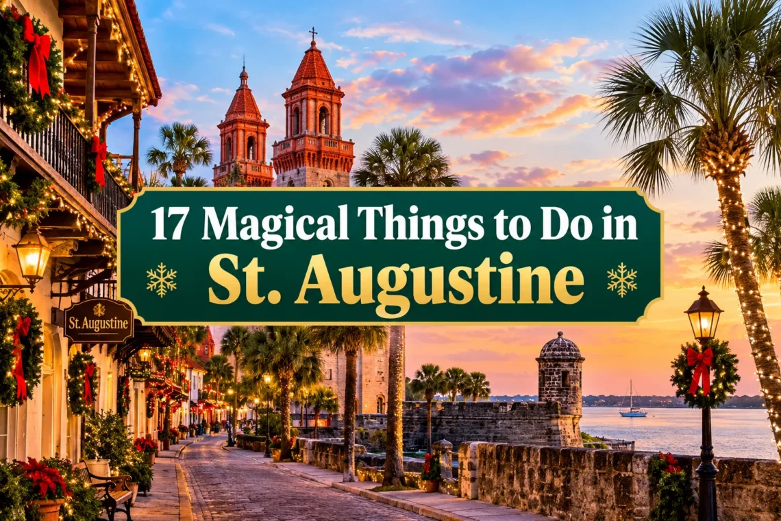 17 Magical Things to Do in St. Augustine, Florida in December That Feel Straight Out of a Christmas Movie