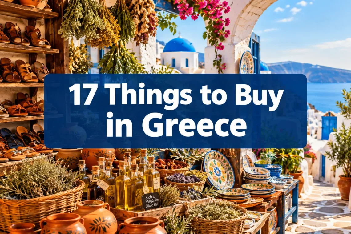 17 Things to Buy in Greece That You'll Actually Be Glad You Brought Home