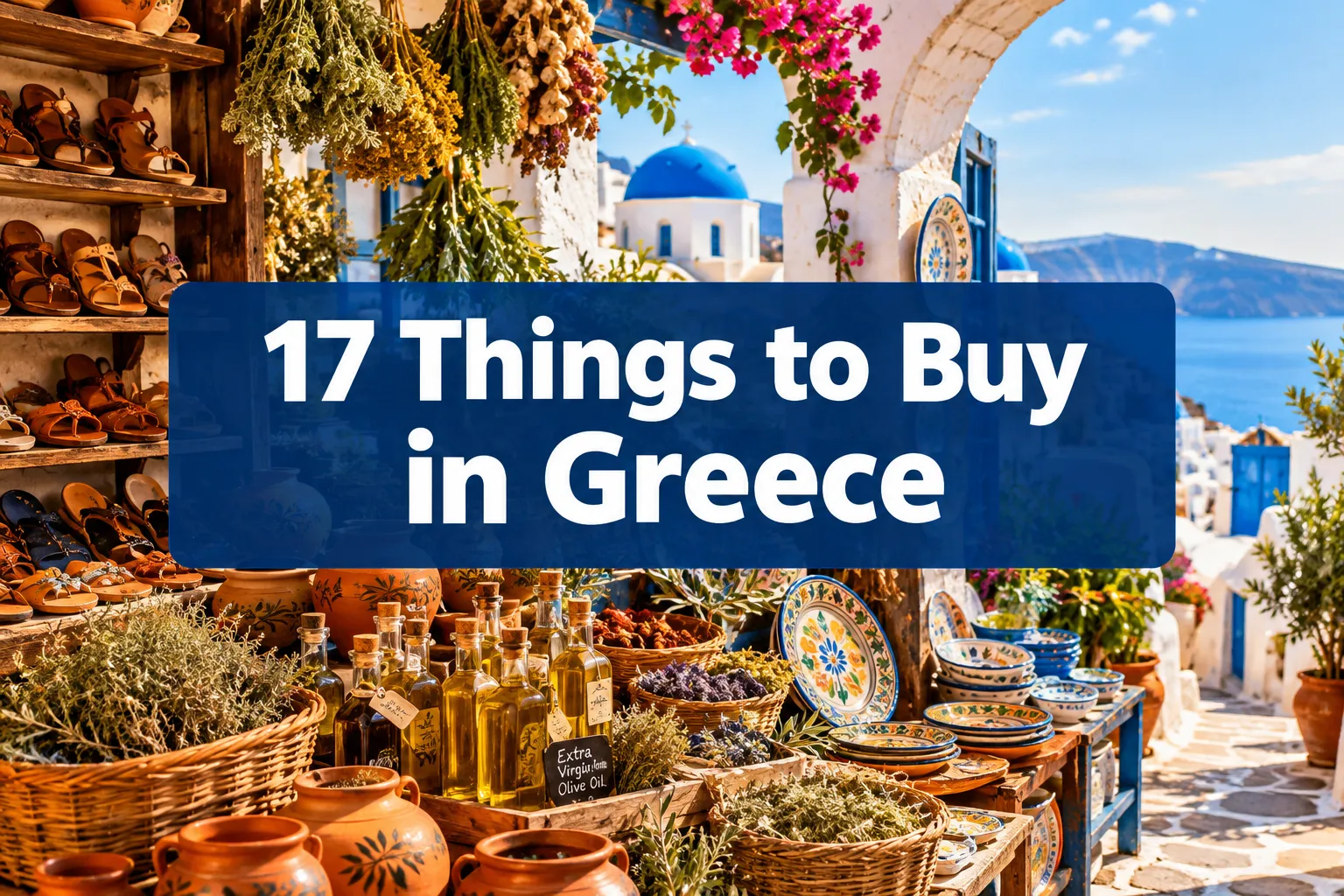 17 Things to Buy in Greece That You'll Actually Be Glad You Brought Home