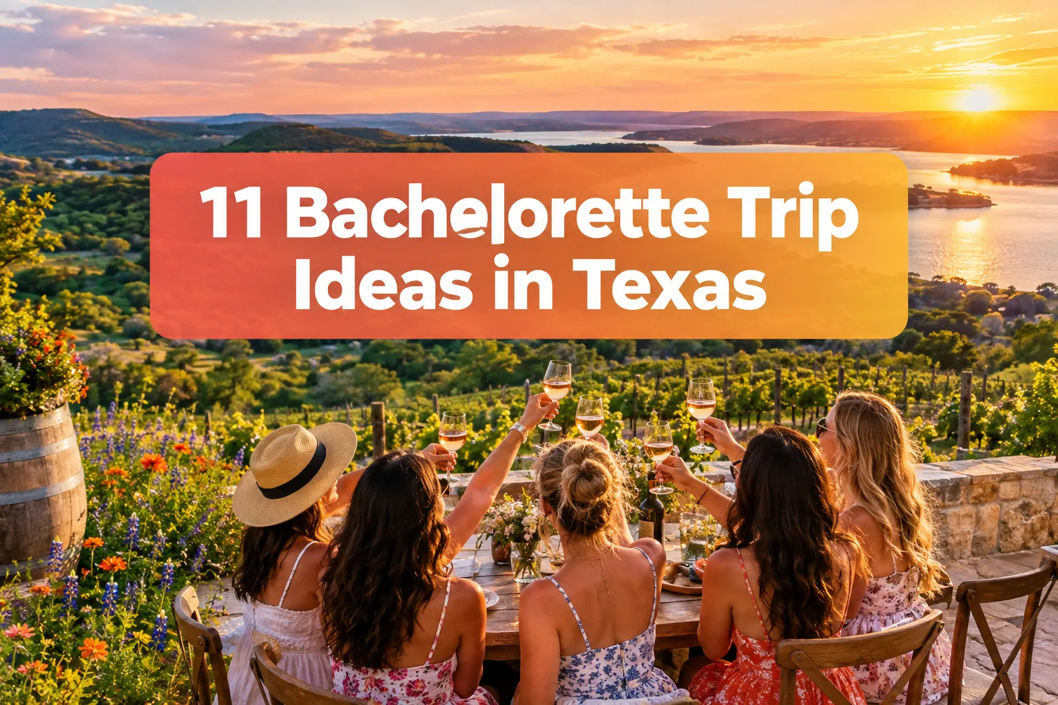11 Bachelorette Trip Ideas in Texas That Aren't Austin (And Are Way More Fun)